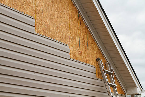 Professional Storm Damage Siding Repair technician working in Longmont, CO